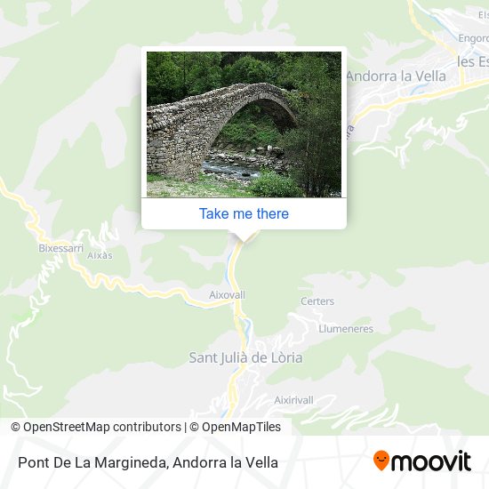 Pont De La Margineda map