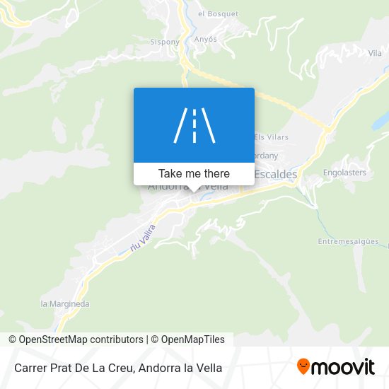 Carrer Prat De La Creu map