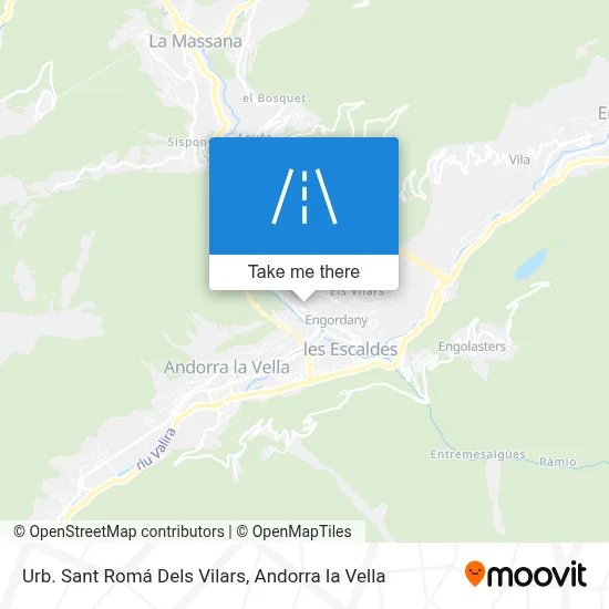 Urb. Sant Romá Dels Vilars map