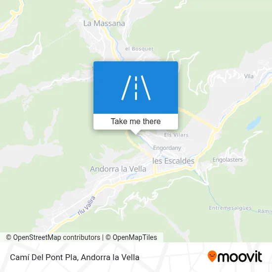 Camí Del Pont Pla map