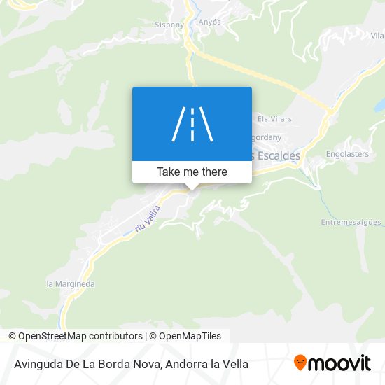 Avinguda De La Borda Nova map
