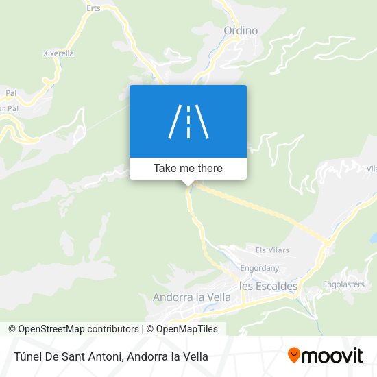 Túnel De Sant Antoni map