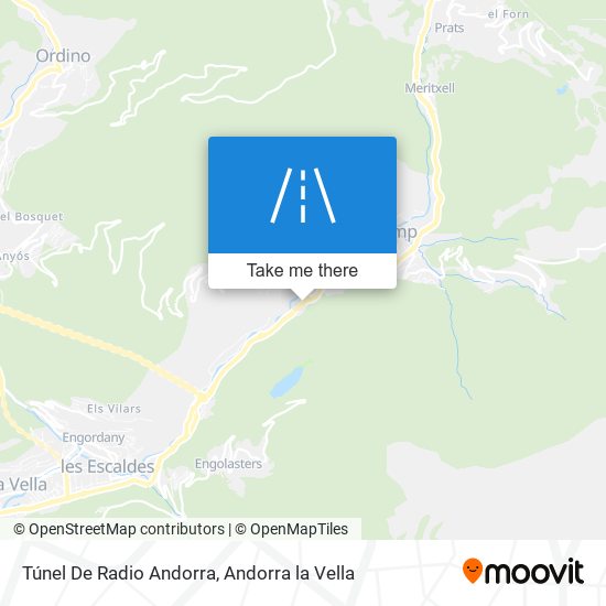Túnel De Radio Andorra map