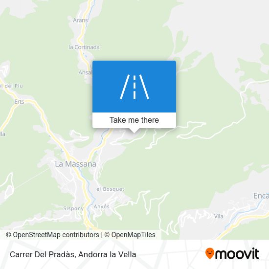 Carrer Del Pradàs map