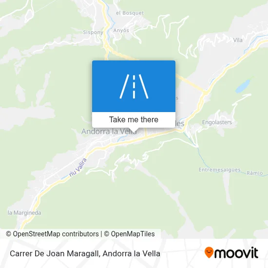 Carrer De Joan Maragall map