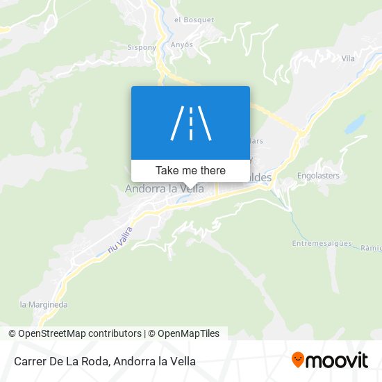 Carrer De La Roda map