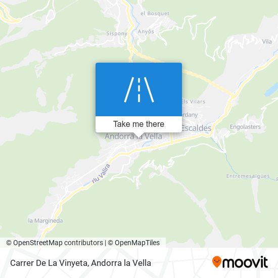 Carrer De La Vinyeta map