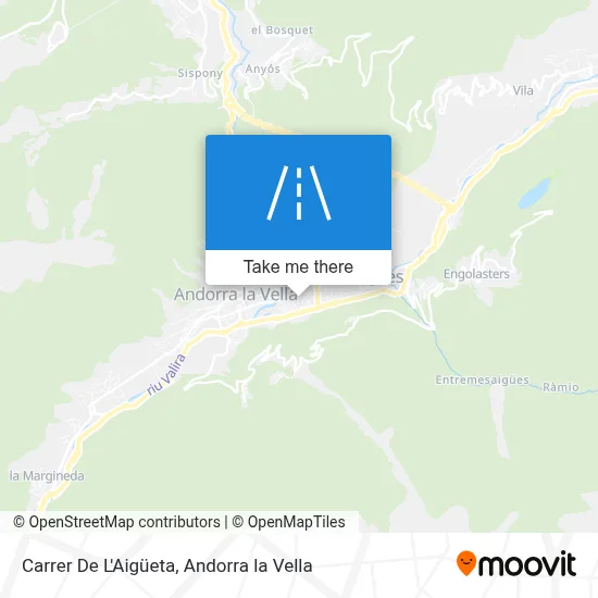 Carrer De L'Aigüeta map