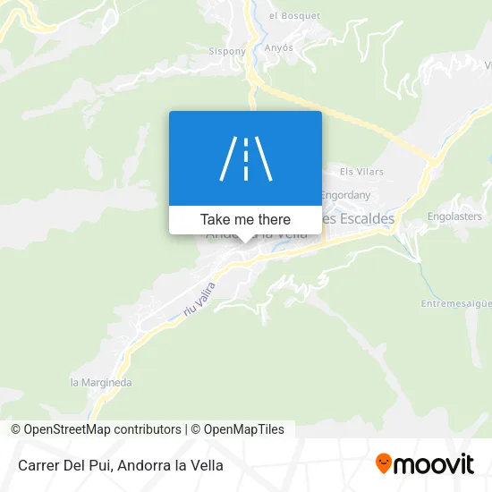 Carrer Del Pui map