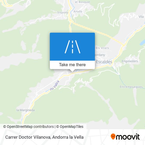 Carrer Doctor Vilanova map