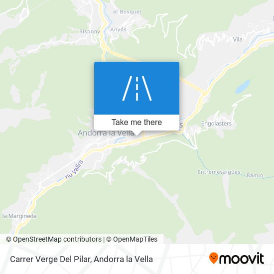 Mapa Carrer Verge Del Pilar