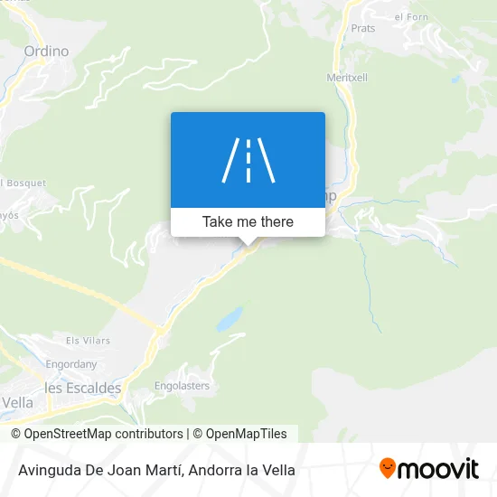 Avinguda De Joan Martí map