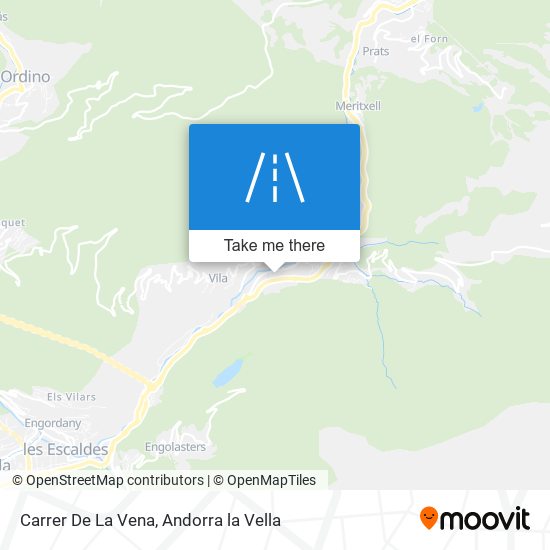 Carrer De La Vena map