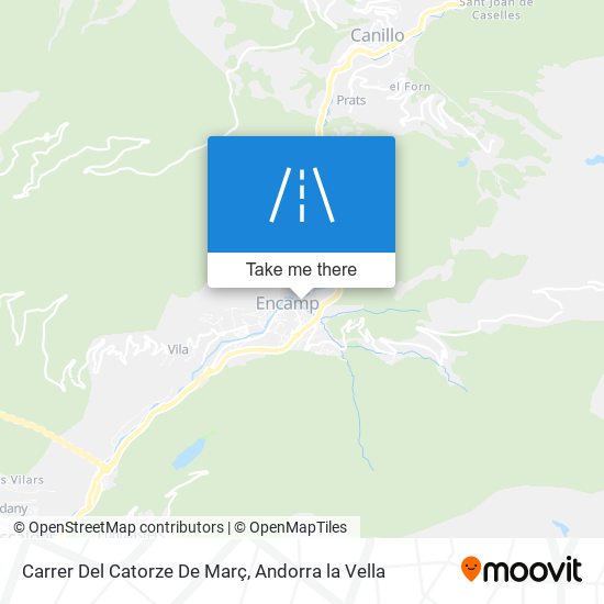 Carrer Del Catorze De Març map