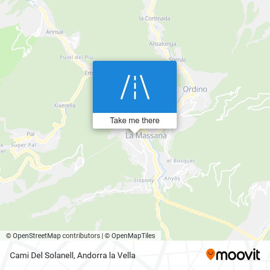 Cami Del Solanell map