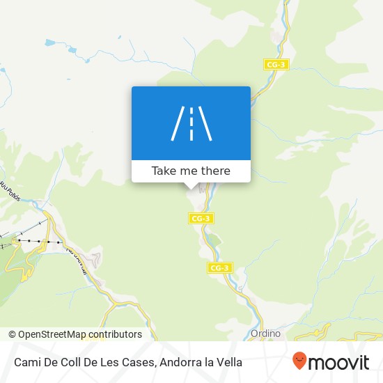 Cami De Coll De Les Cases map