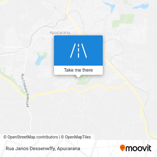 Rua Janos Dessenwffy map