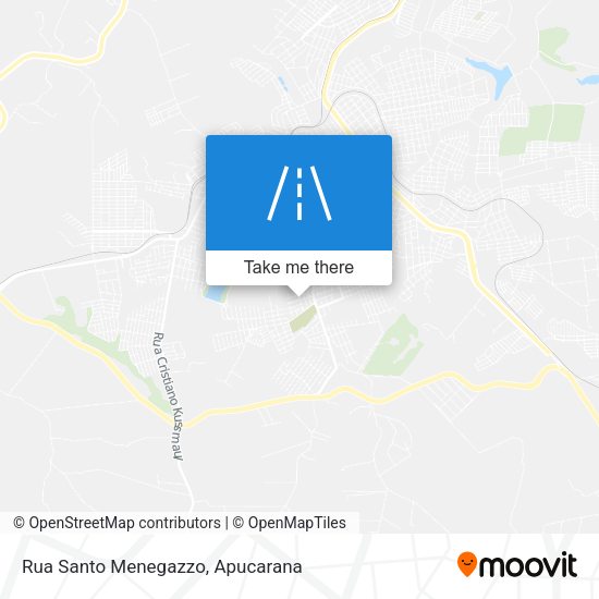 Rua Santo Menegazzo map