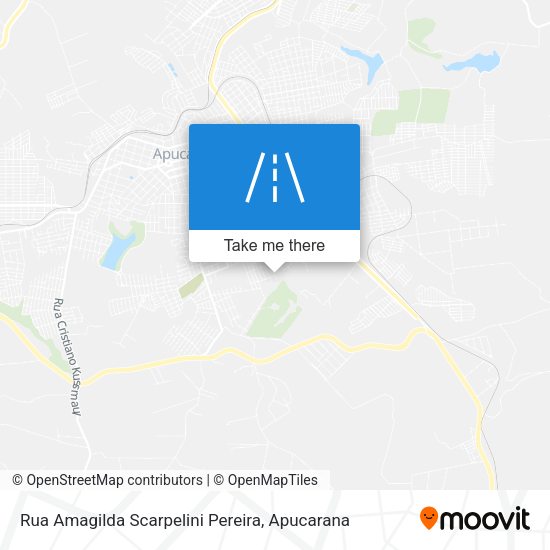 Rua Amagilda Scarpelini Pereira map