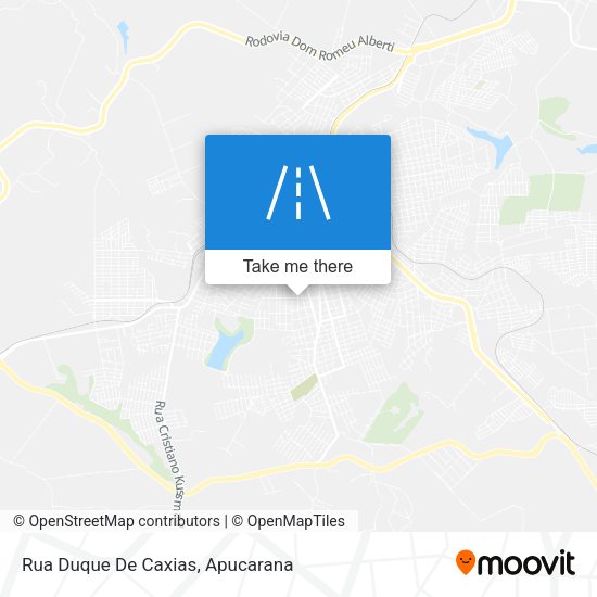Rua Duque De Caxias map