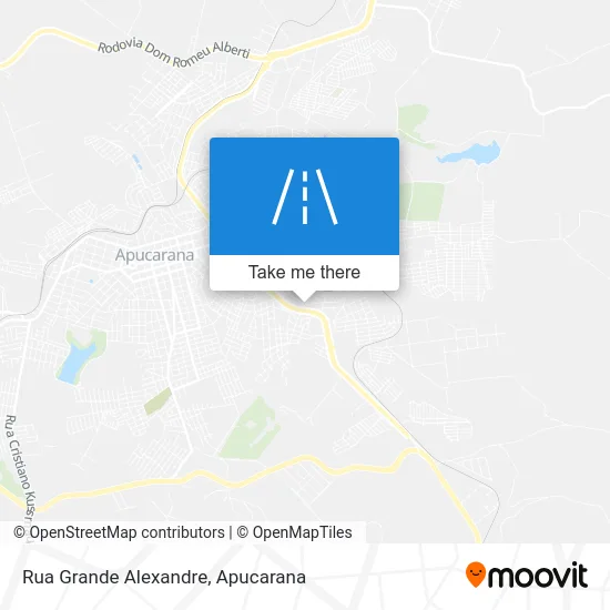 Rua Grande Alexandre map