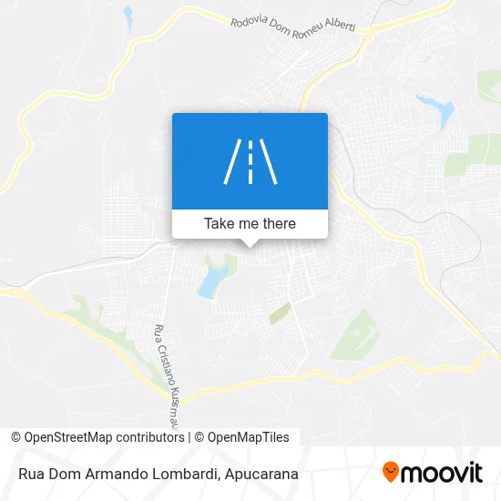 Rua Dom Armando Lombardi map