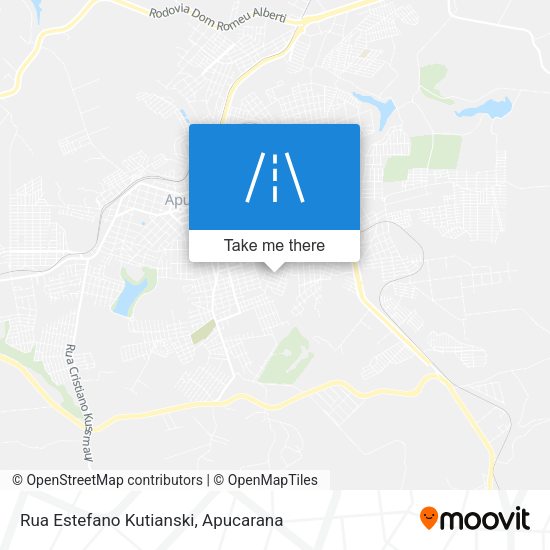 Rua Estefano Kutianski map