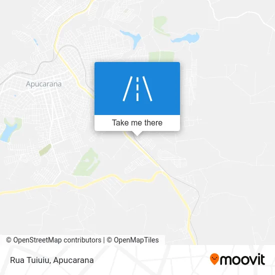 Rua Tuiuiu map