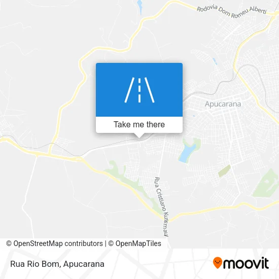 Rua Rio Bom map