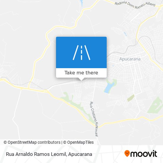 Rua Arnaldo Ramos Leomil map