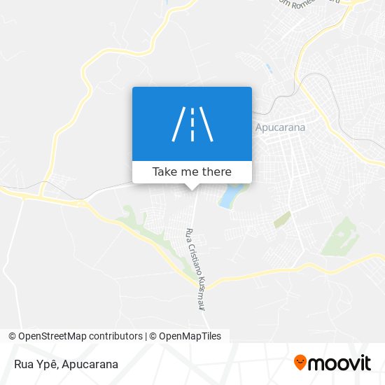 Rua Ypê map