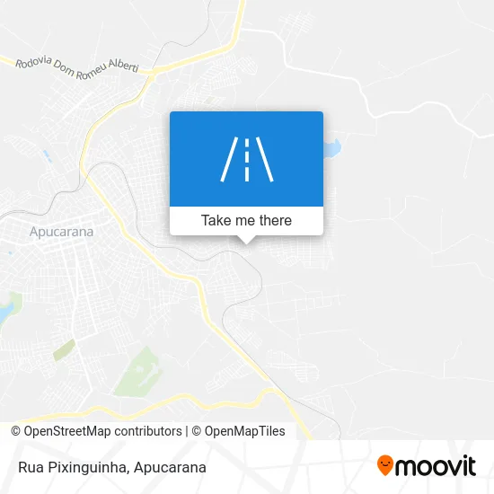 Rua Pixinguinha map