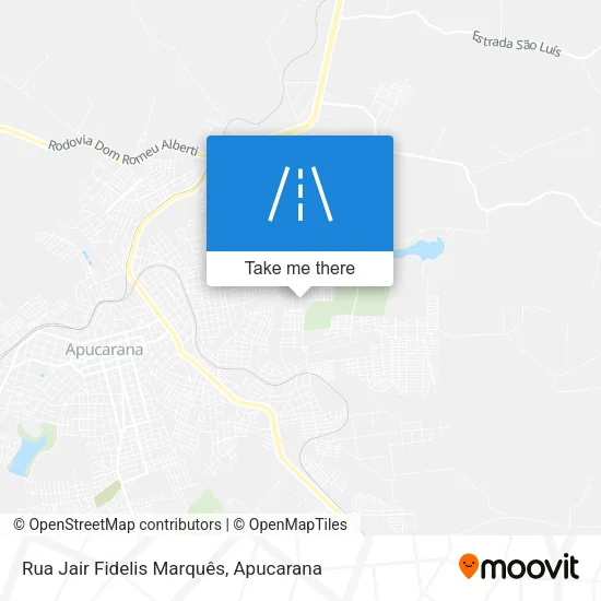 Rua Jair Fidelis Marquês map