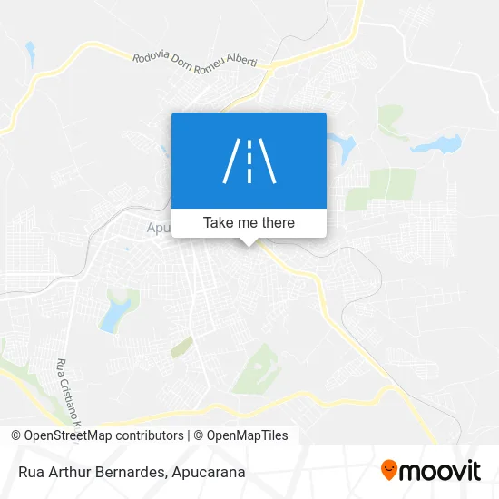 Rua Arthur Bernardes map