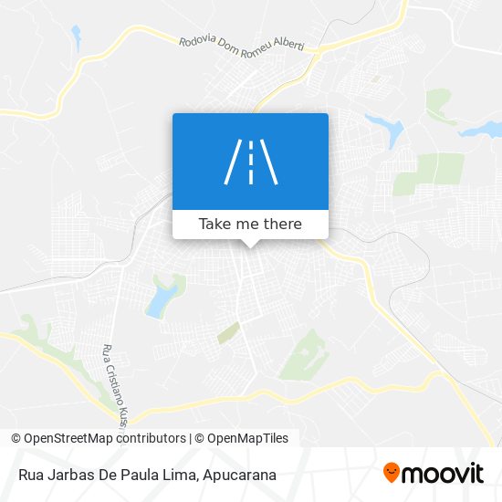 Rua Jarbas De Paula Lima map