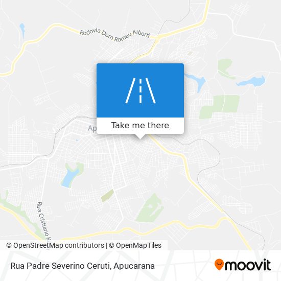 Rua Padre Severino Ceruti map