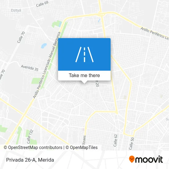 Privada 26-A map