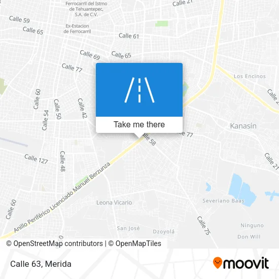 Mapa de Calle 63