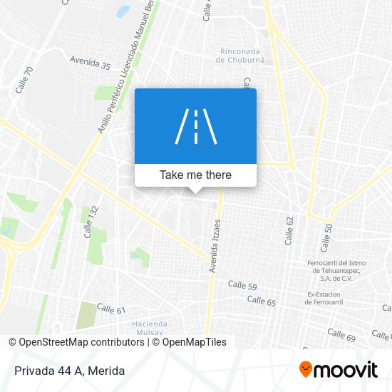 Mapa de Privada 44 A