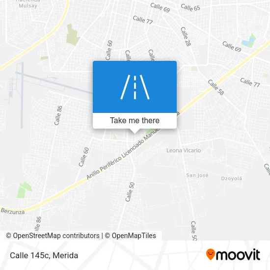 Calle 145c map
