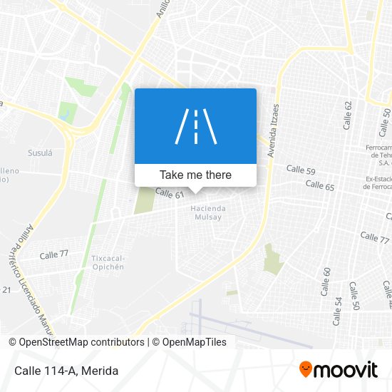 Mapa de Calle 114-A