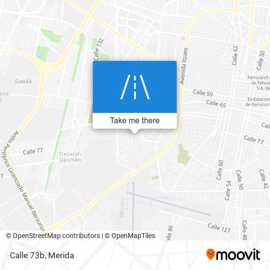 Calle 73b map