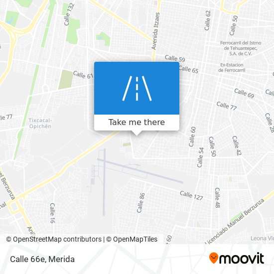 Calle 66e map