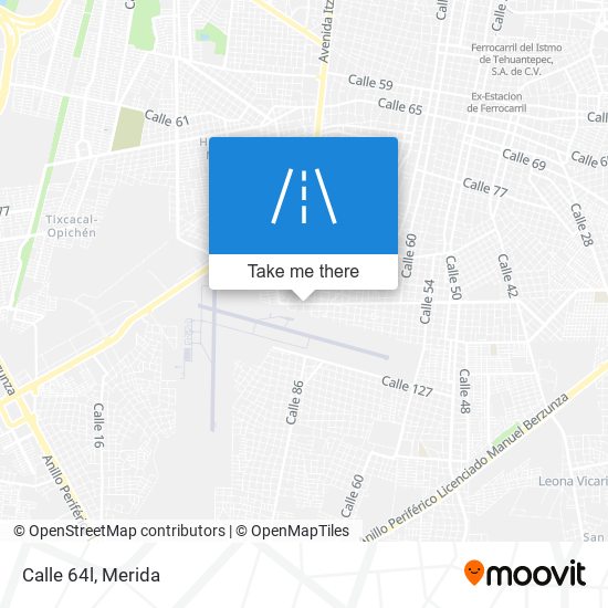 Calle 64l map