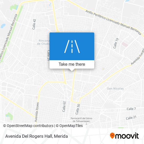 Avenida Del Rogers Hall map