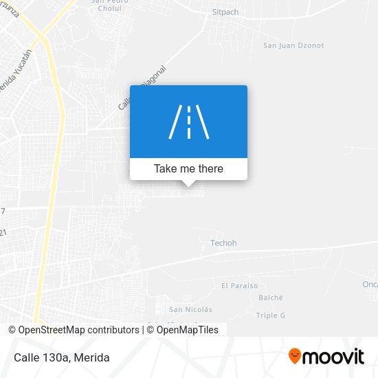Mapa de Calle 130a