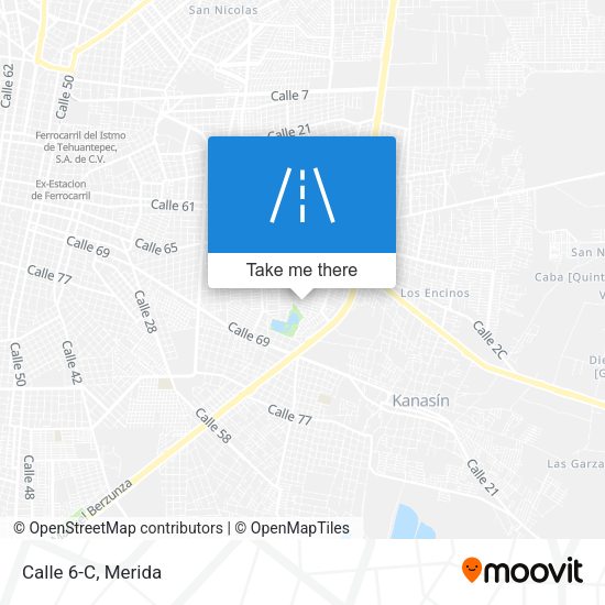 Mapa de Calle 6-C