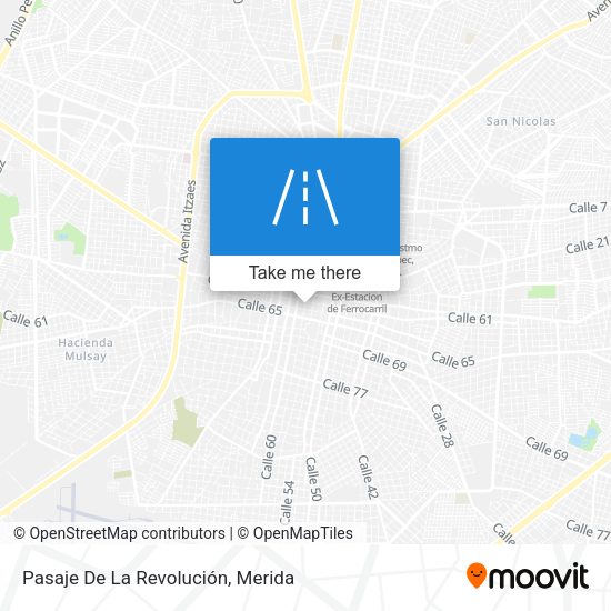 Pasaje De La Revolución map