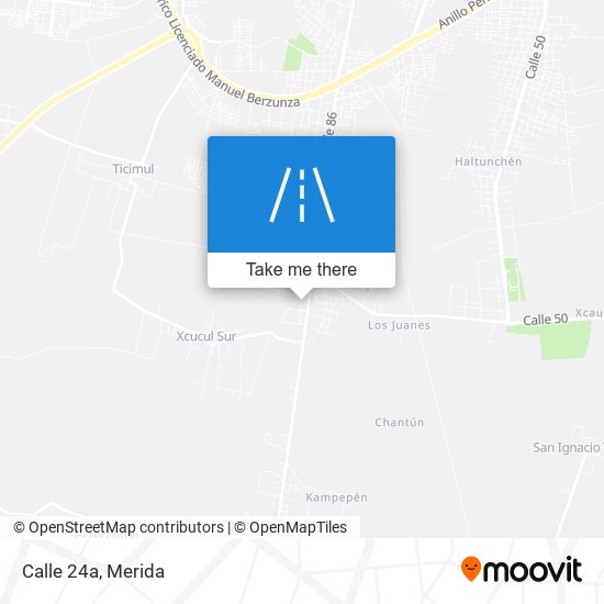 Calle 24a map