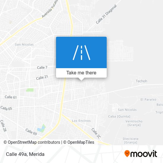 Mapa de Calle 49a